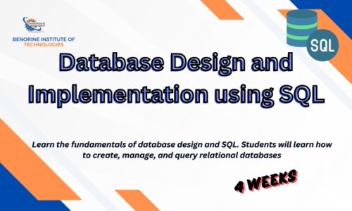 Database Design and Implementation using SQL